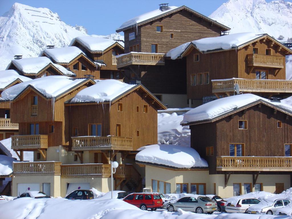Madame Vacances Les Chalets Du Praz La Plagne Exterior photo